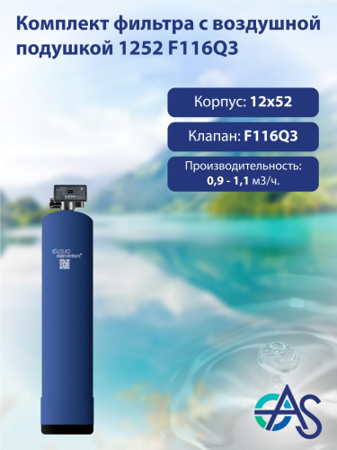 Комплект фильтра с воздушной подушкой 1252 F116Q3 Комплект фильтра с воздушной подушкой 1252 F116Q3
