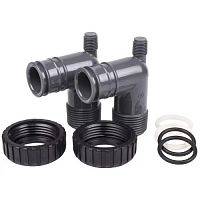V3007-16, Фитинг угловой WS1 fitting 1" PVC BSPT